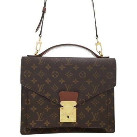 Louis Vuitton Monogram Monceau Bag - Picture 1 of 8